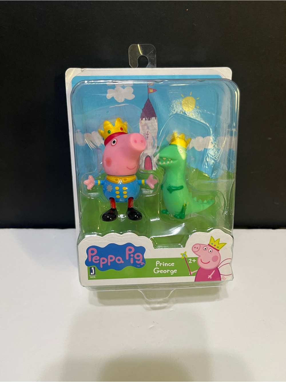 Peppa Pig Prince George & Dinosaur Figures - Pink, Green, Blue, Yellow